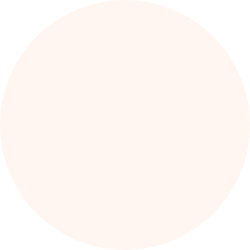 Circular colour swatch in off-white colour